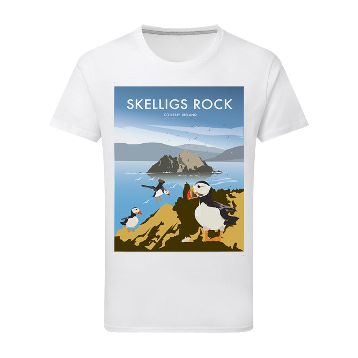 Skellings Rock, Co. Kerry, Ireland T-Shirt by Dave Thompson