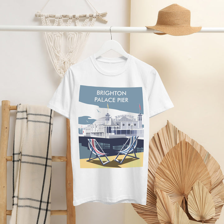 Brighton, Palace Pier T-Shirt by Dave Thompson