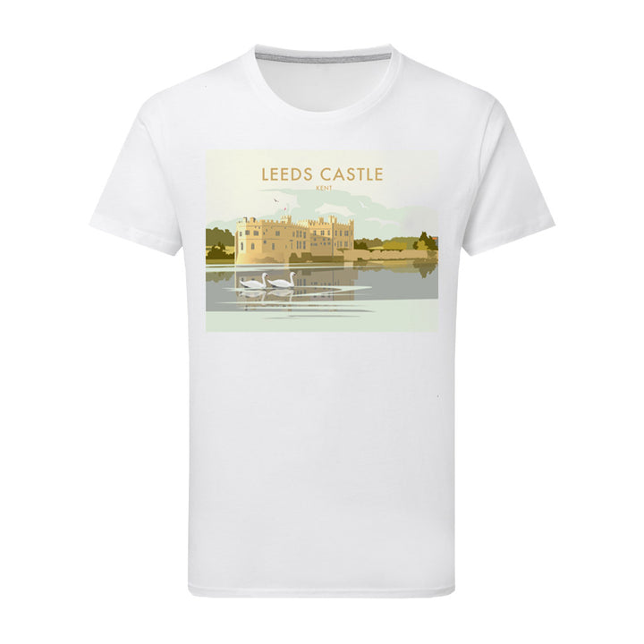 Leeds Castle, Kent T-Shirt by Dave Thompson