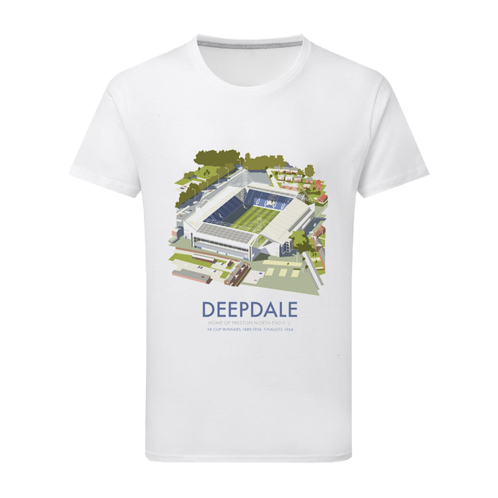 Deepdale, Preston North End F. C. T-Shirt by Dave Thompson
