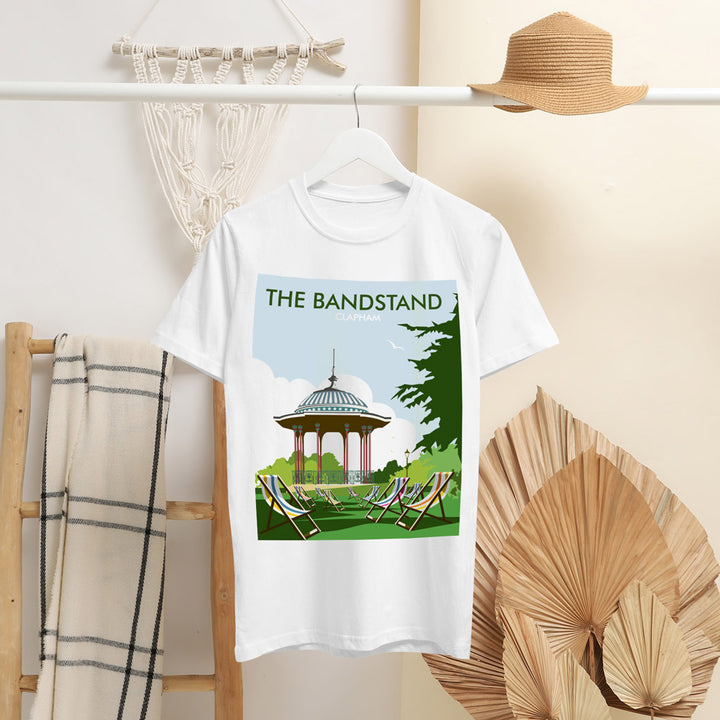 The Bandstand, Clapham T-Shirt by Dave Thompson