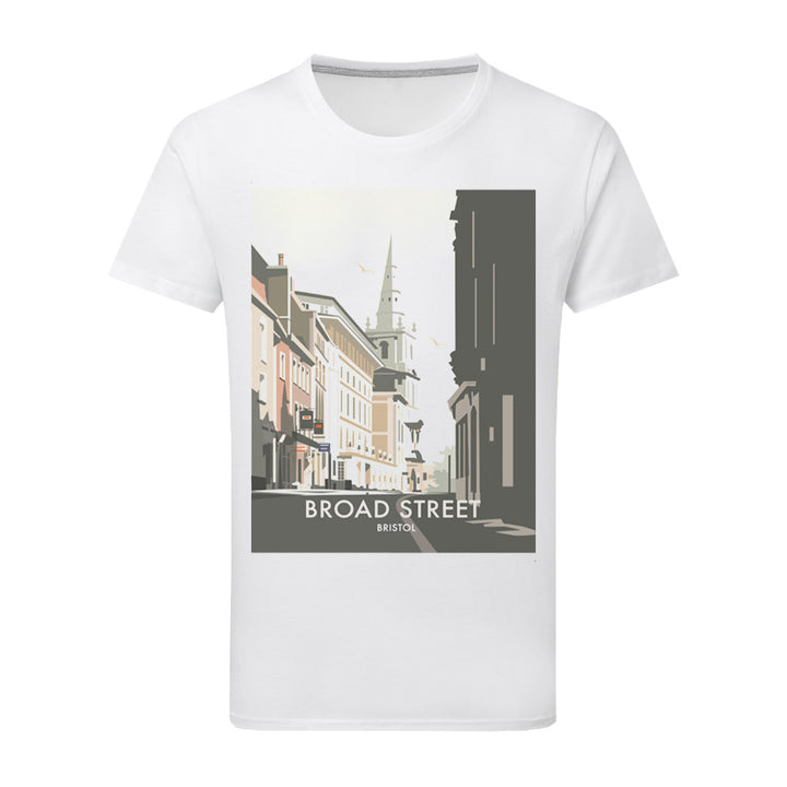 Broad Street, Bristol T-Shirt by Dave Thompson