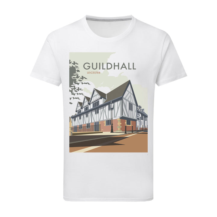 Guildhall, Leicester T-Shirt by Dave Thompson