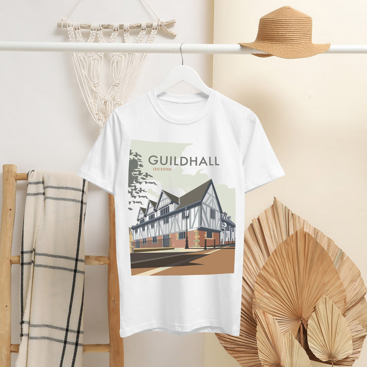 Guildhall, Leicester T-Shirt by Dave Thompson