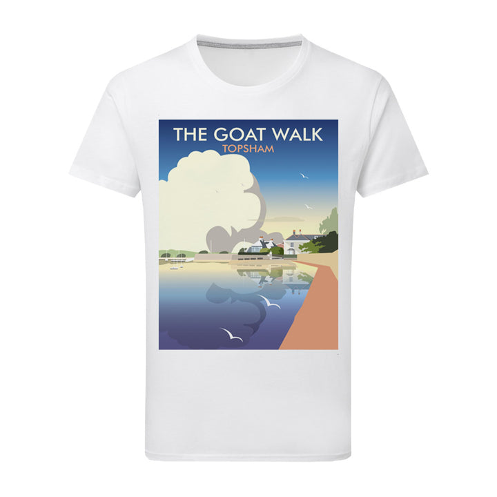 The Goat Walk, Topsham T-Shirt by Dave Thompson