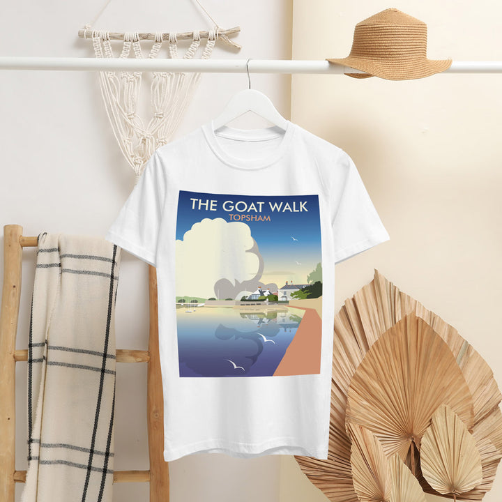 The Goat Walk, Topsham T-Shirt by Dave Thompson