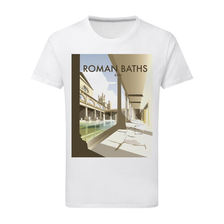 Roman Baths, Bath T-Shirt by Dave Thompson