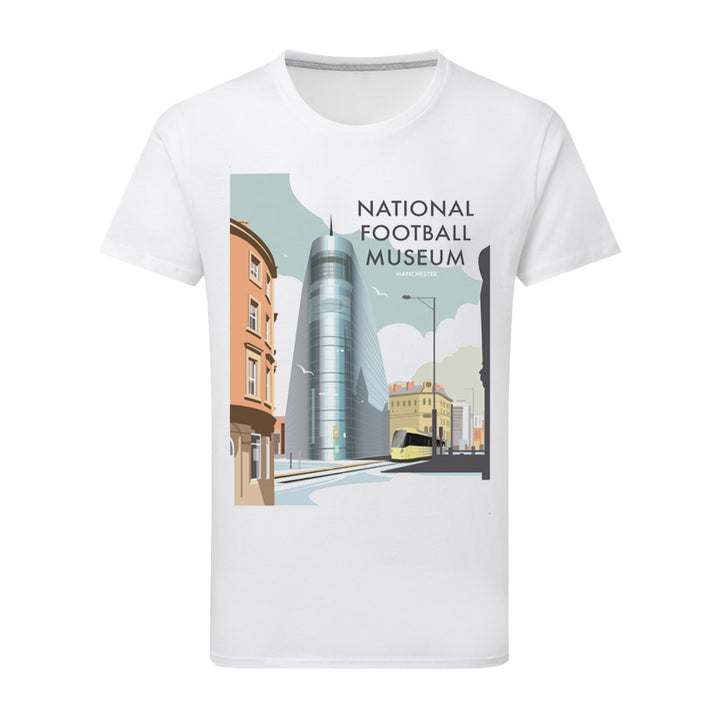 National Football Museum, Manchester, Lancashire T-Shirt by Dave Thompson
