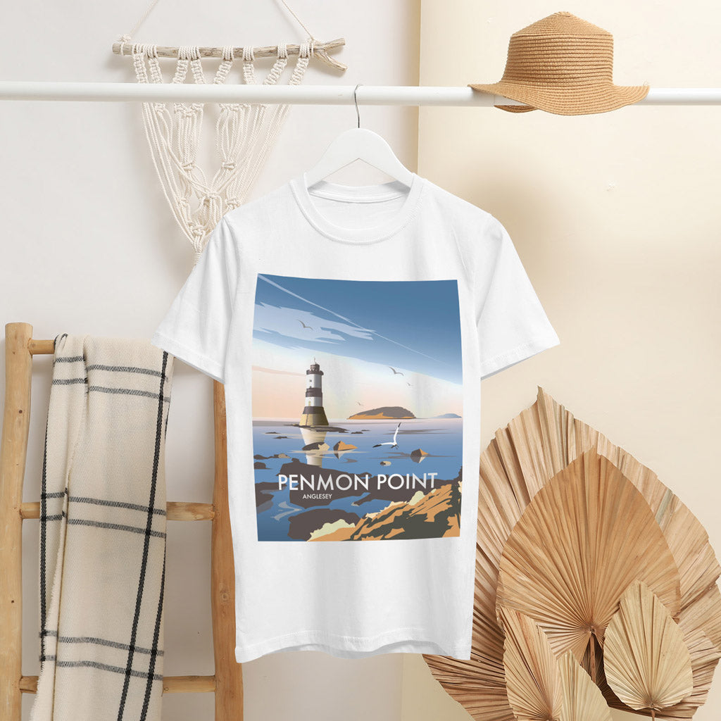 Penmon Point, Anglesey T-Shirt by Dave Thompson