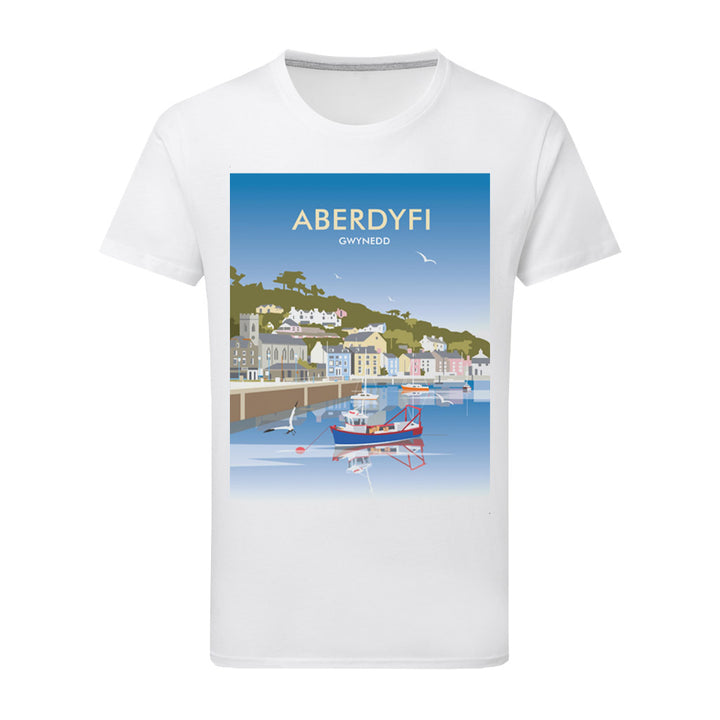 Aberdyfi, Gwynedd, Wales T-Shirt by Dave Thompson