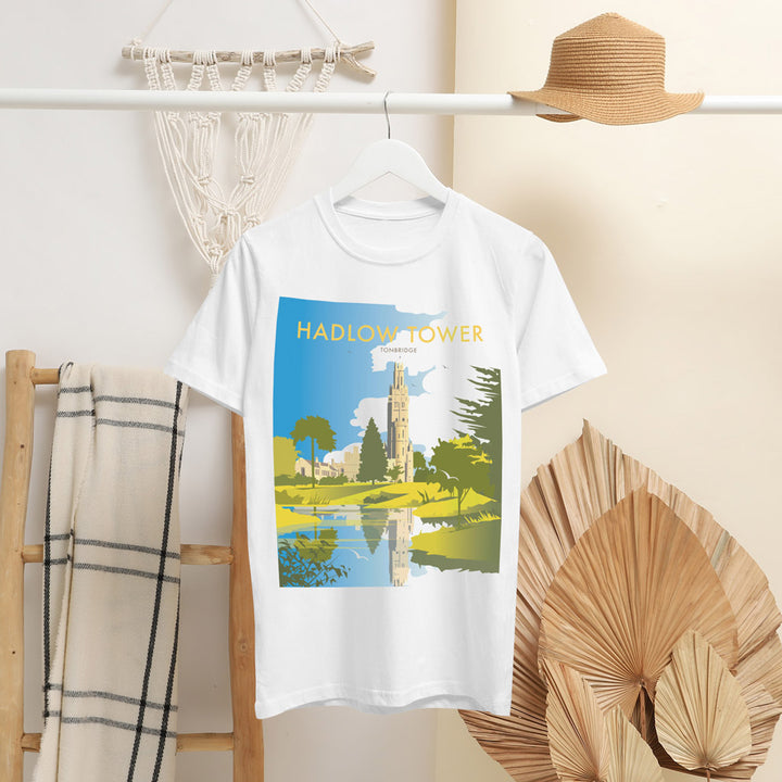 Hadlow Tower, Tonbridge T-Shirt by Dave Thompson