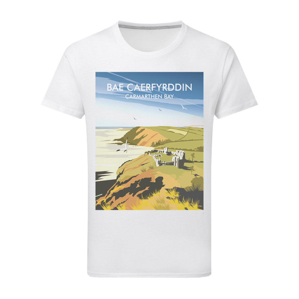 Bae Caerfyrddin, Carmarthen Bay T-Shirt by Dave Thompson