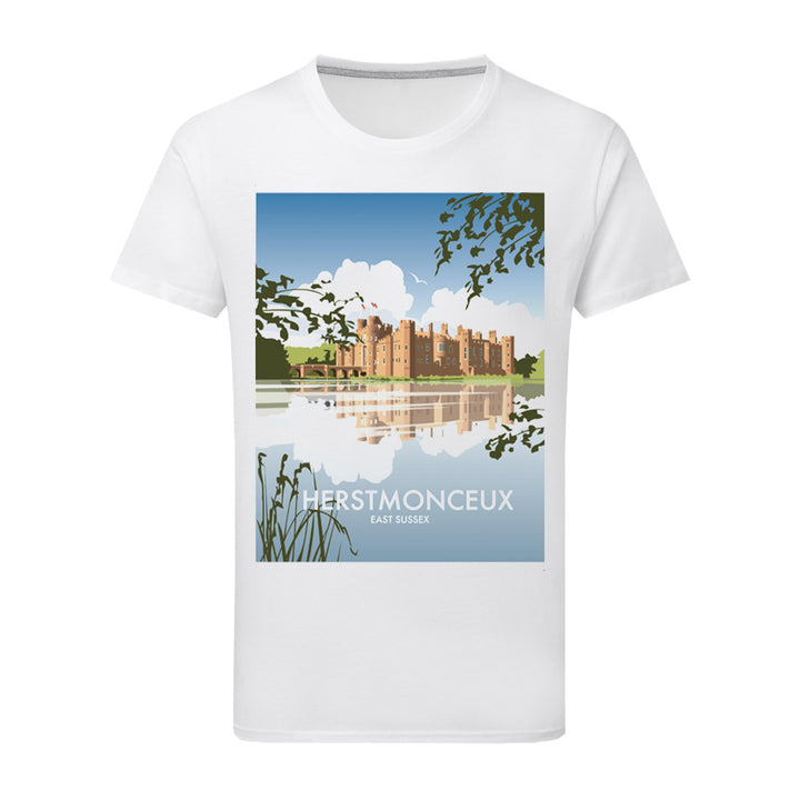 Herstmontceux, East Sussex T-Shirt by Dave Thompson