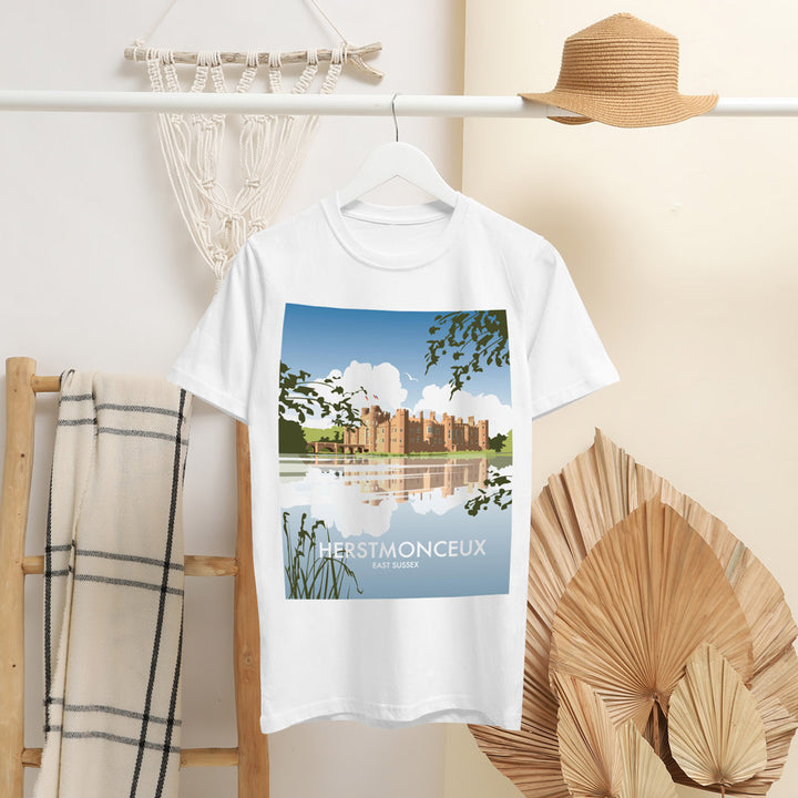 Herstmontceux, East Sussex T-Shirt by Dave Thompson
