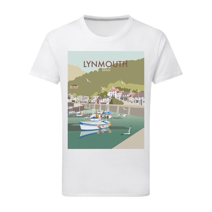 Lynmouth, Devon T-Shirt by Dave Thompson