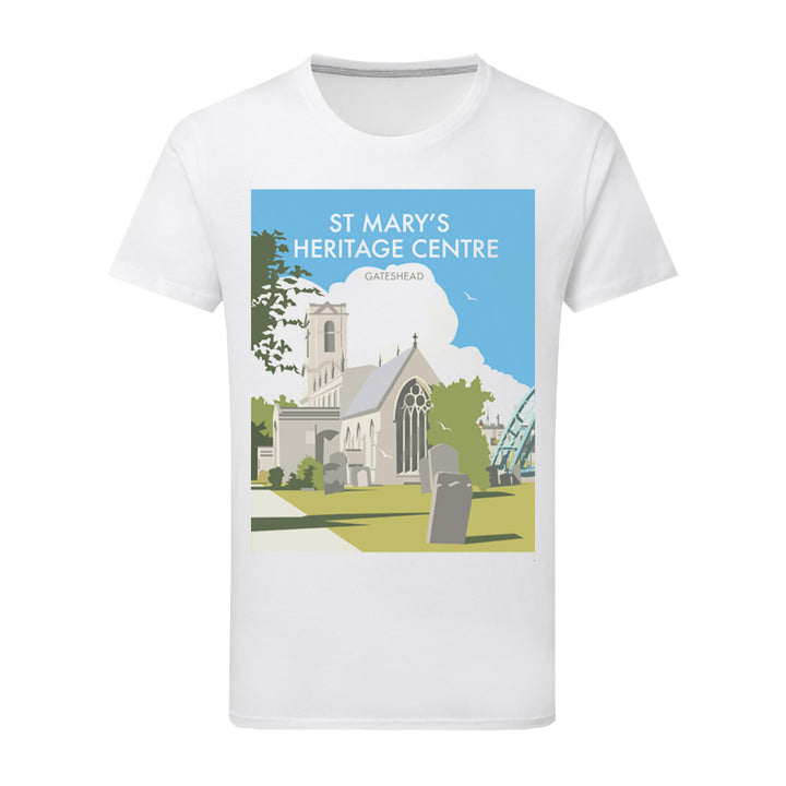 St Mary'S Heritage Centre, Gateshead, Tyne And Wear T-Shirt by Dave Thompson