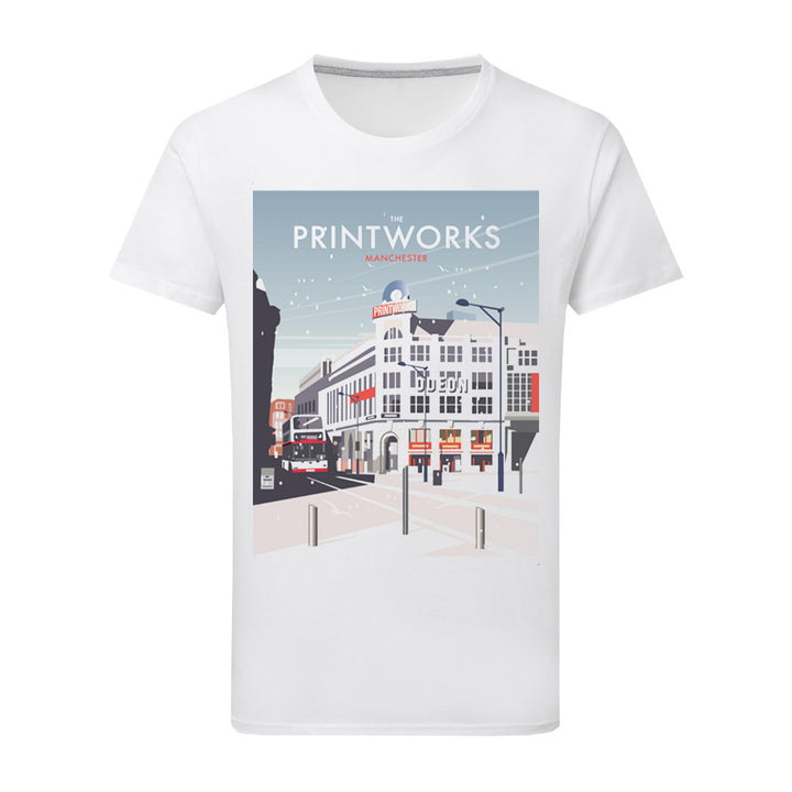 The Printworks, Manchester T-Shirt by Dave Thompson
