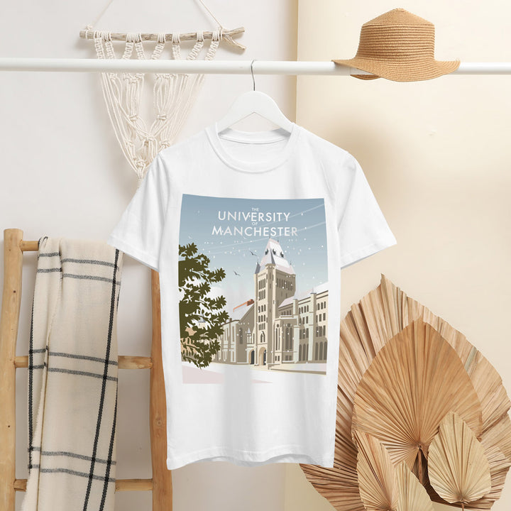 The University Of Manchester T-Shirt by Dave Thompson