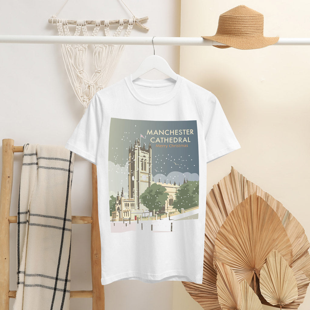 Manchester Cathedral, Manchester T-Shirt by Dave Thompson