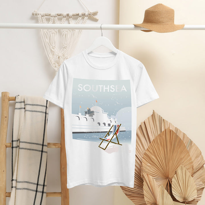 Southsea, Hampshire T-Shirt by Dave Thompson