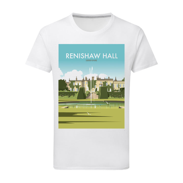 Renishaw Hall, Derbyshire T-Shirt by Dave Thompson