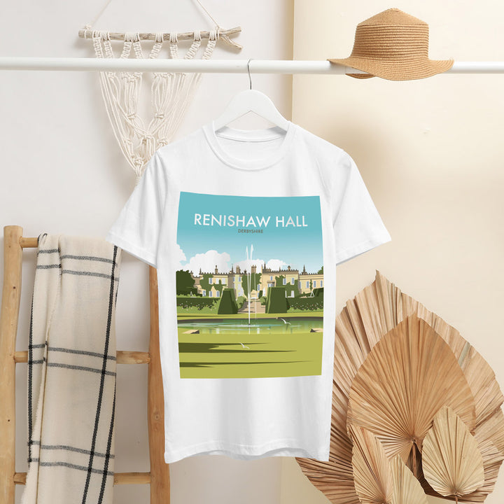 Renishaw Hall, Derbyshire T-Shirt by Dave Thompson