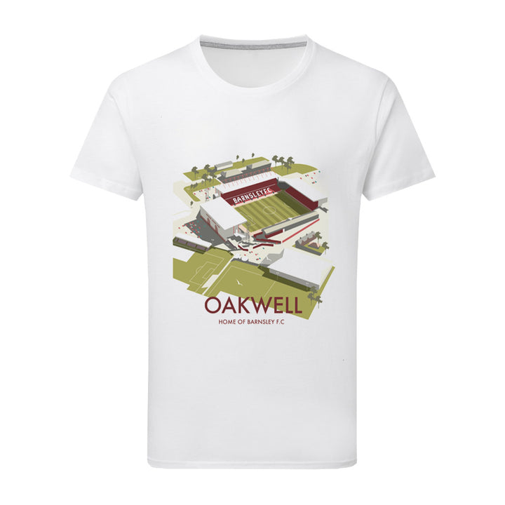 Oakwell, Barnsely F.C T-Shirt by Dave Thompson