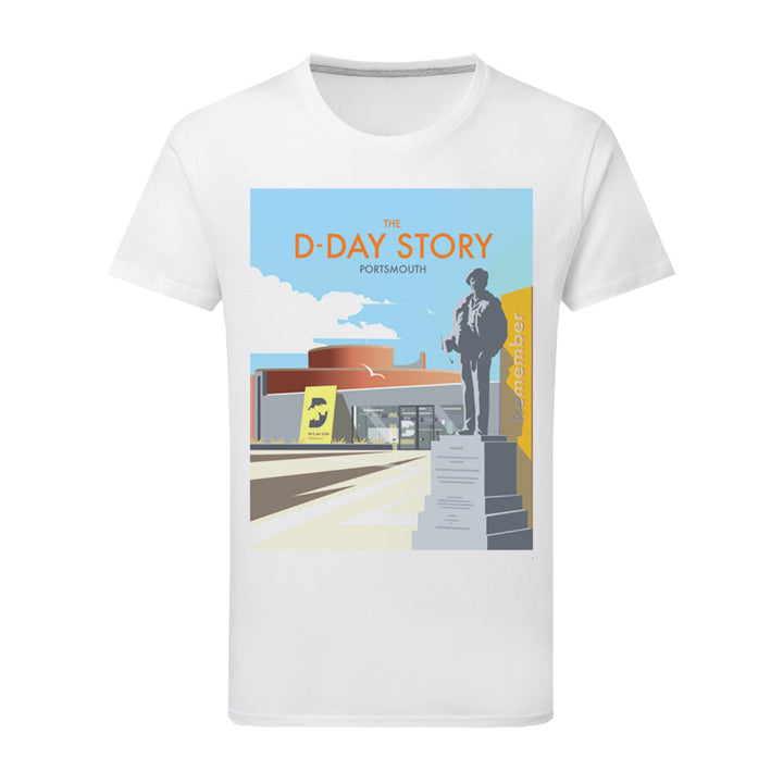 The D-Day Story, Portsmouth T-Shirt by Dave Thompson