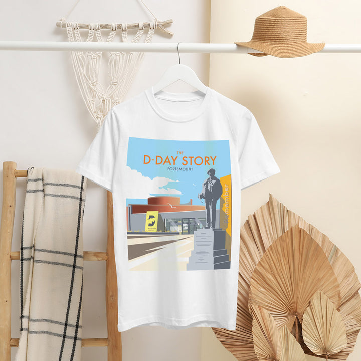 The D-Day Story, Portsmouth T-Shirt by Dave Thompson