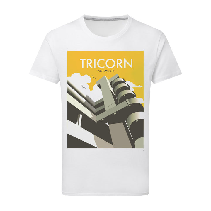 Tricorn, Portsmouth T-Shirt by Dave Thompson