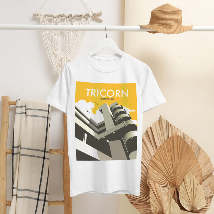 Tricorn, Portsmouth T-Shirt by Dave Thompson