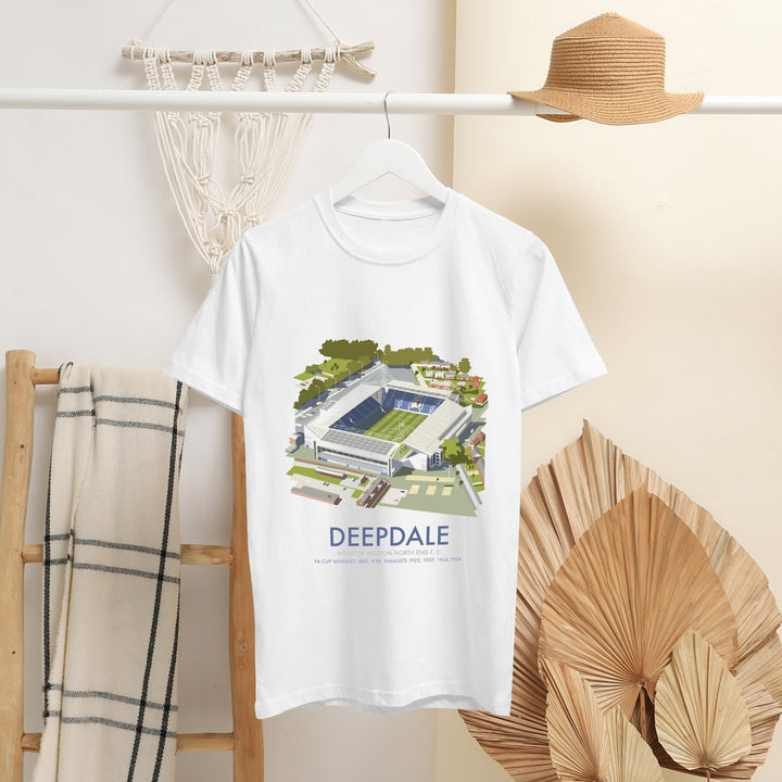 Deepdale, Preston North End F. C. T-Shirt by Dave Thompson