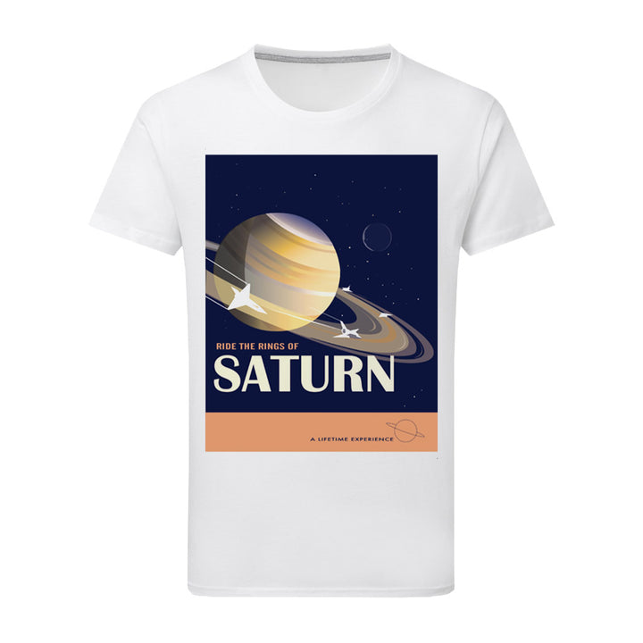 Rings Of Saturn T-Shirt by Dave Thompson