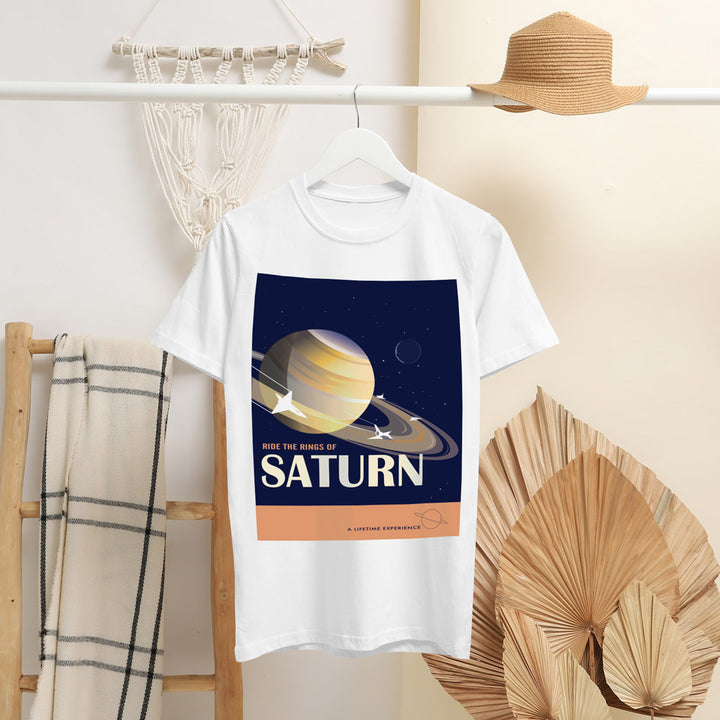 Rings Of Saturn T-Shirt by Dave Thompson