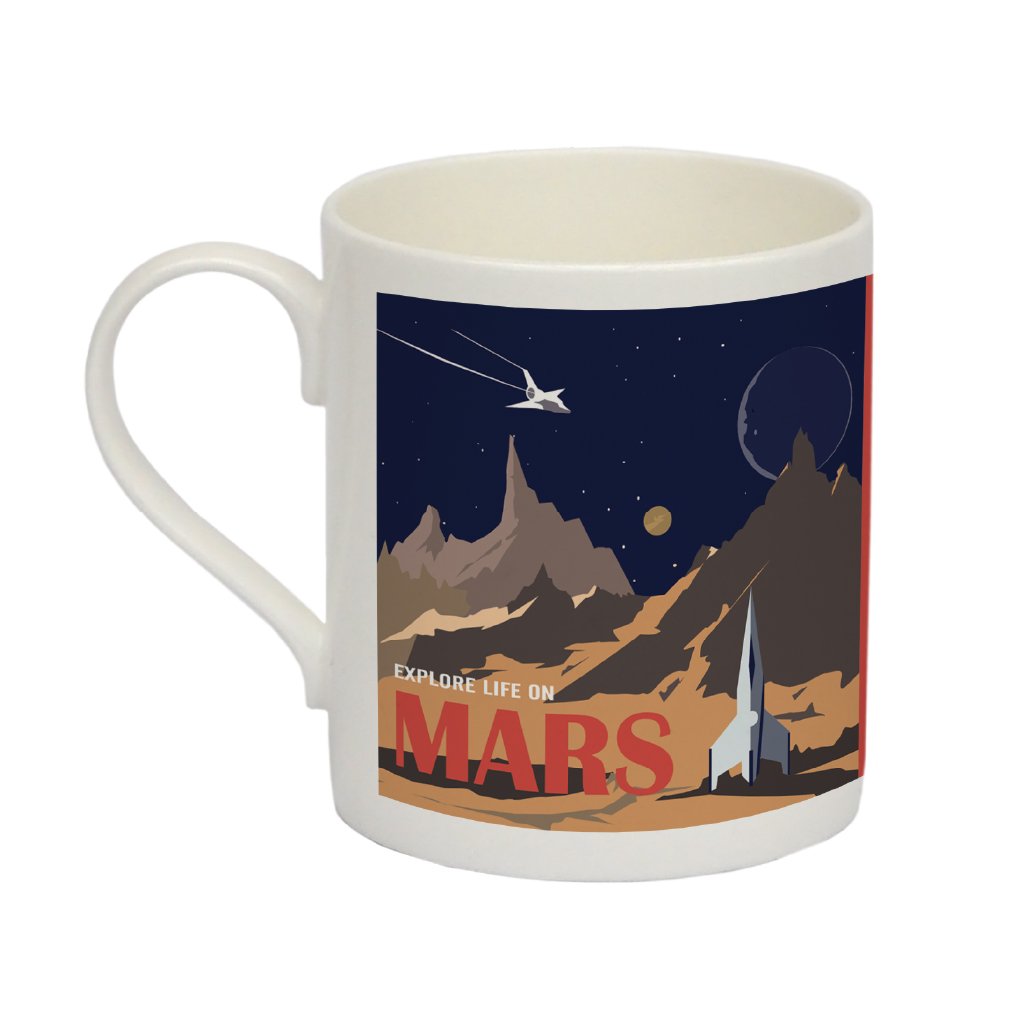 Life on Mars - Bone China Mug