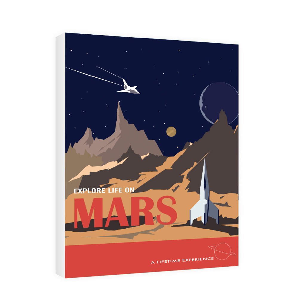 Life on Mars - Canvas