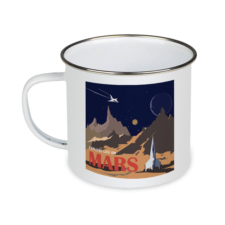 Life on Mars - Enamel Mug