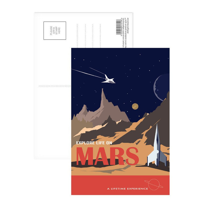 Life on Mars - Postcard