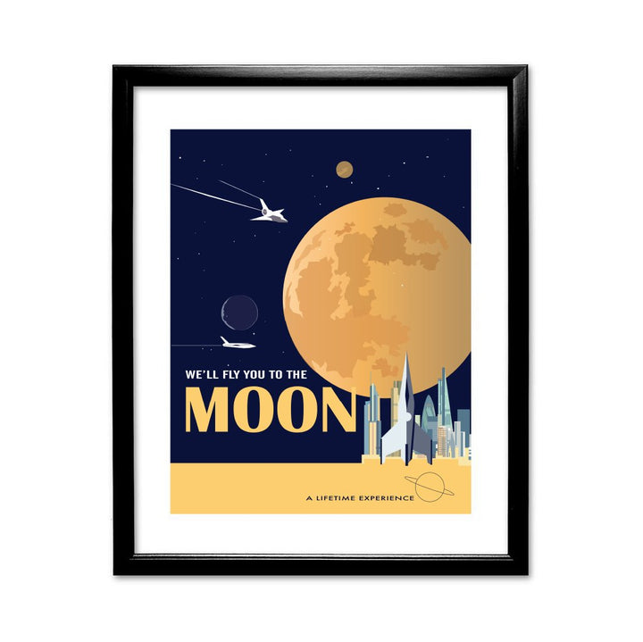 To the Moon - Art Print