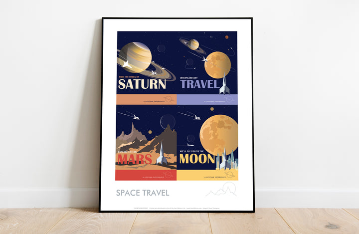 Space Travel - Art Print