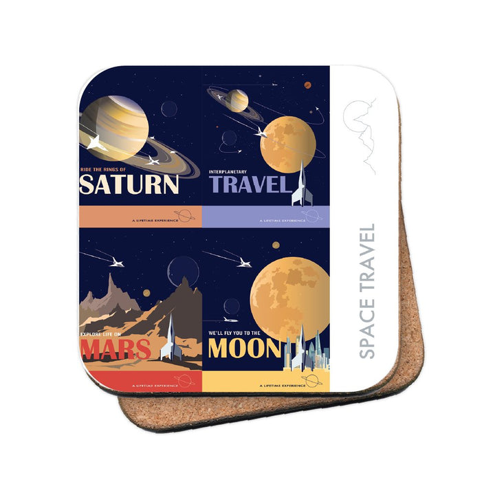 Space Travel - MDF Coaster