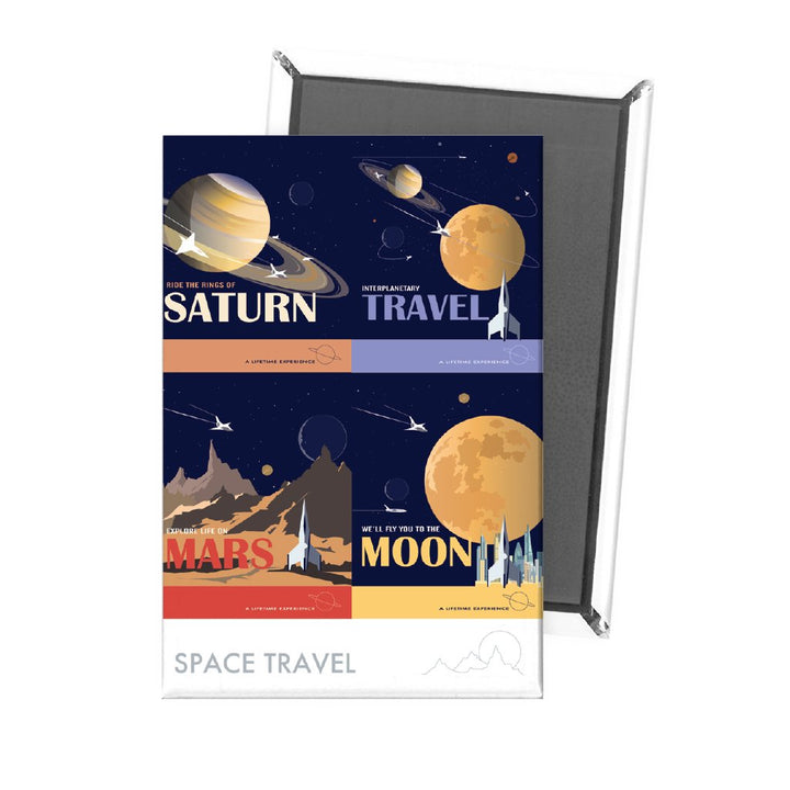 Space Travel - Magnet