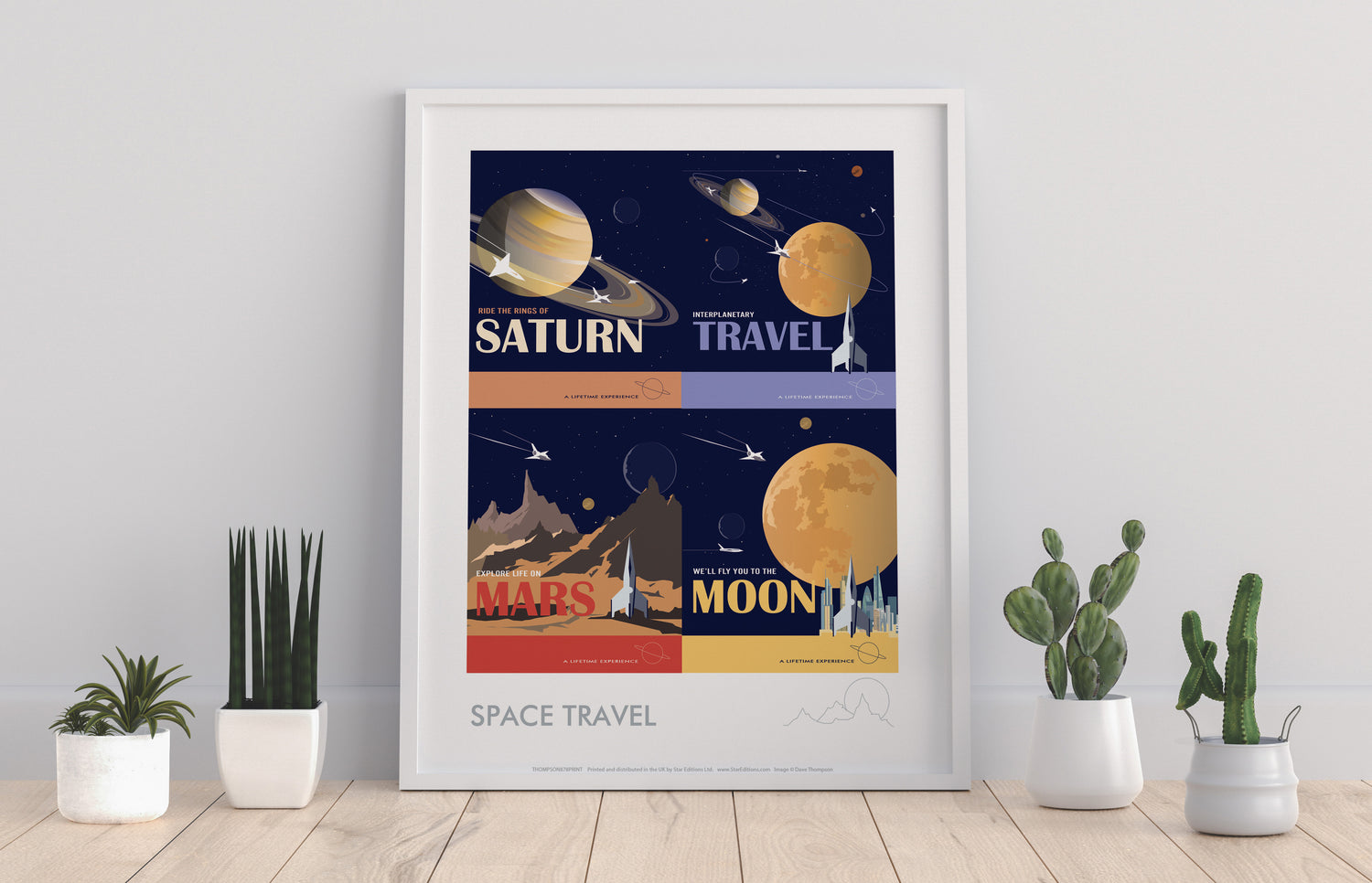Space Travel - Art Print