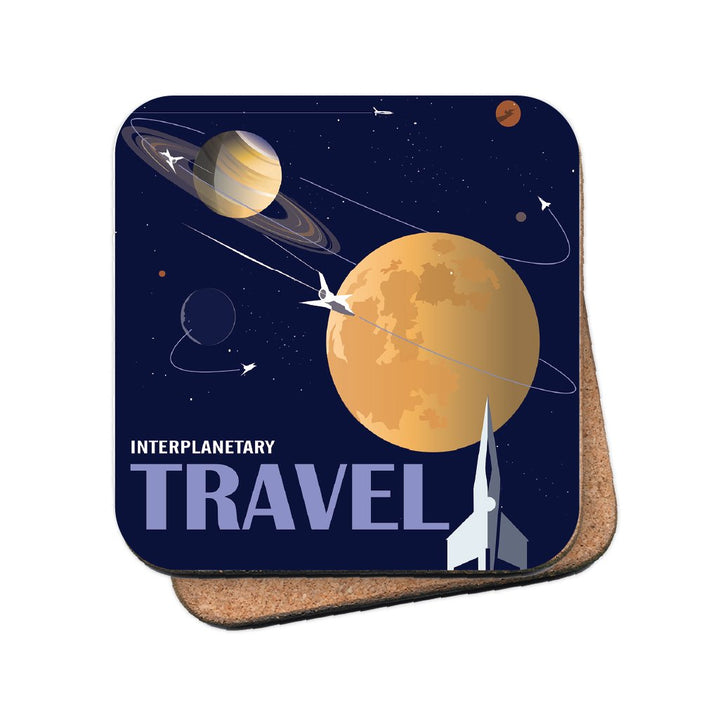 Interplanetary - MDF Coaster