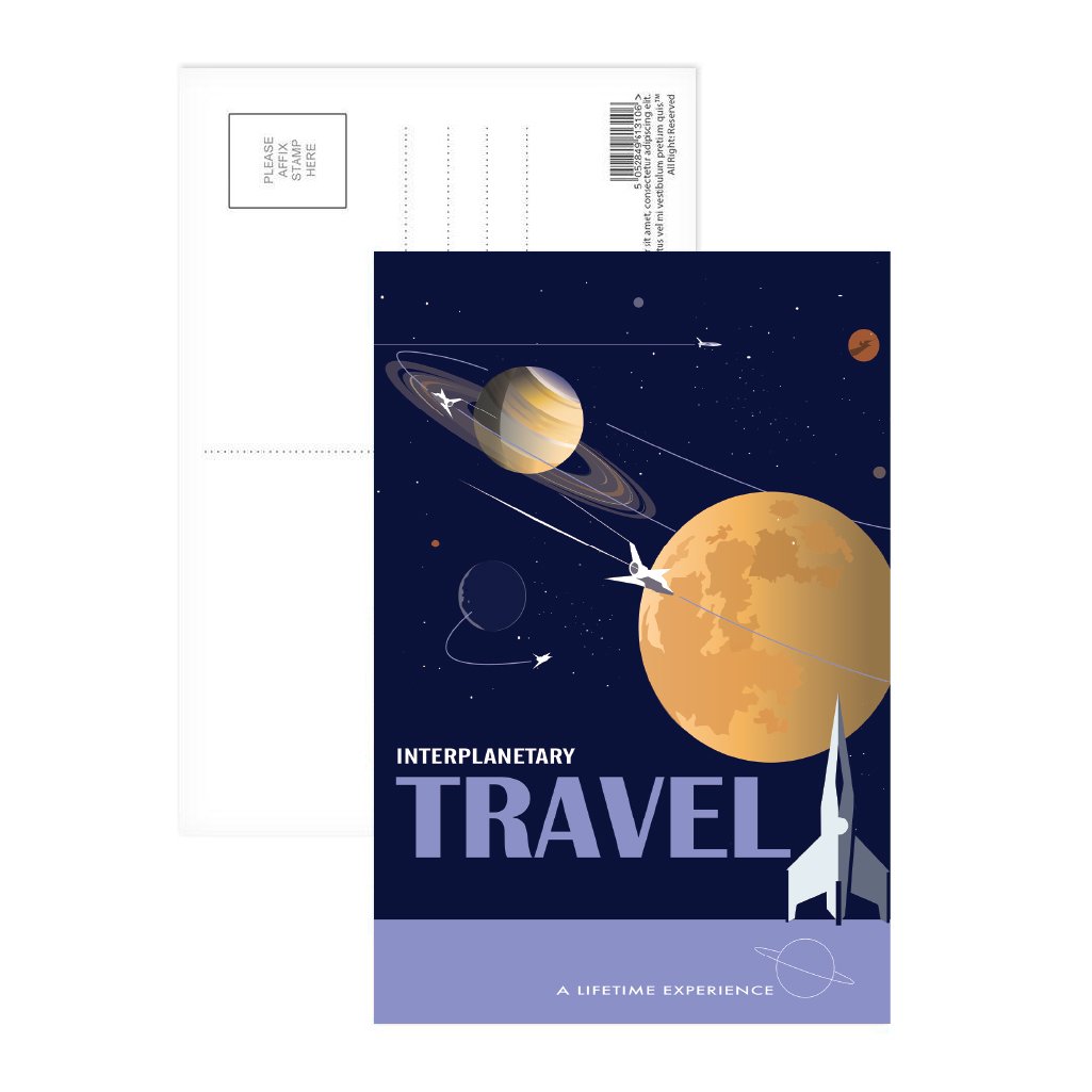 Interplanetary - Postcard