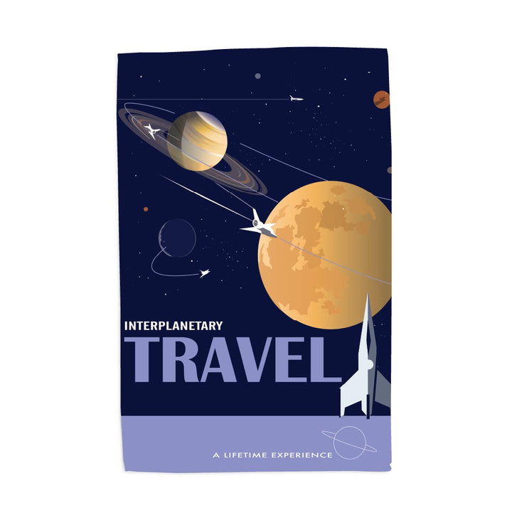 Interplanetary - Tea Towel