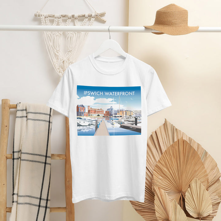 Ipswich Waterfront T-Shirt by Dave Thompson