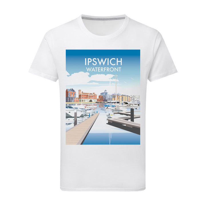 Ipswich Waterfront T-Shirt by Dave Thompson