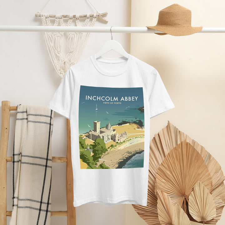 Inchcolm Abbey, Firth Of Forth T-Shirt by Dave Thompson