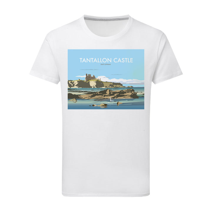 Tantallon Castle, East Lothian T-Shirt by Dave Thompson